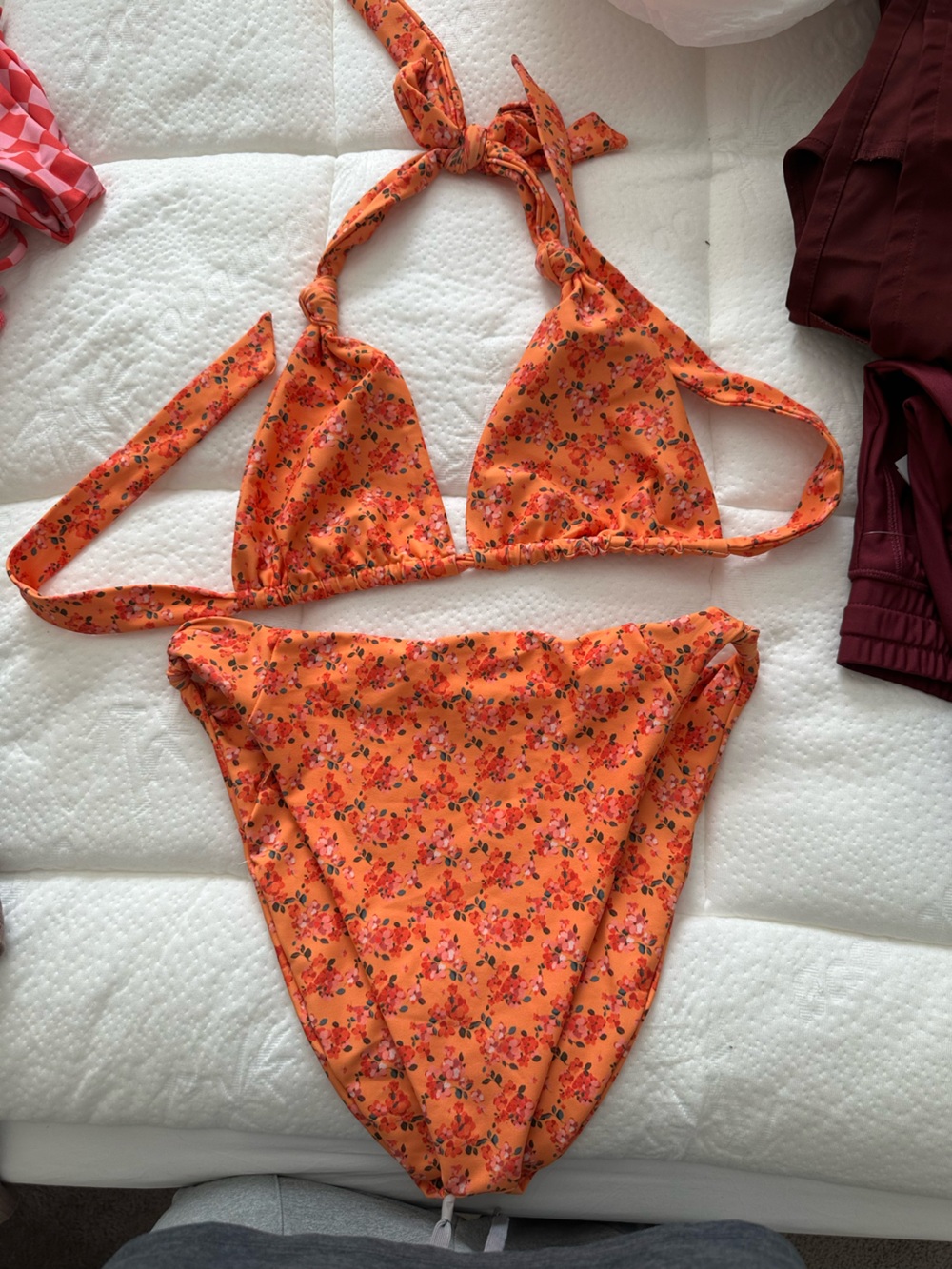 Skatie Bikini - Darby Top - Hanalei Bottom - size Large